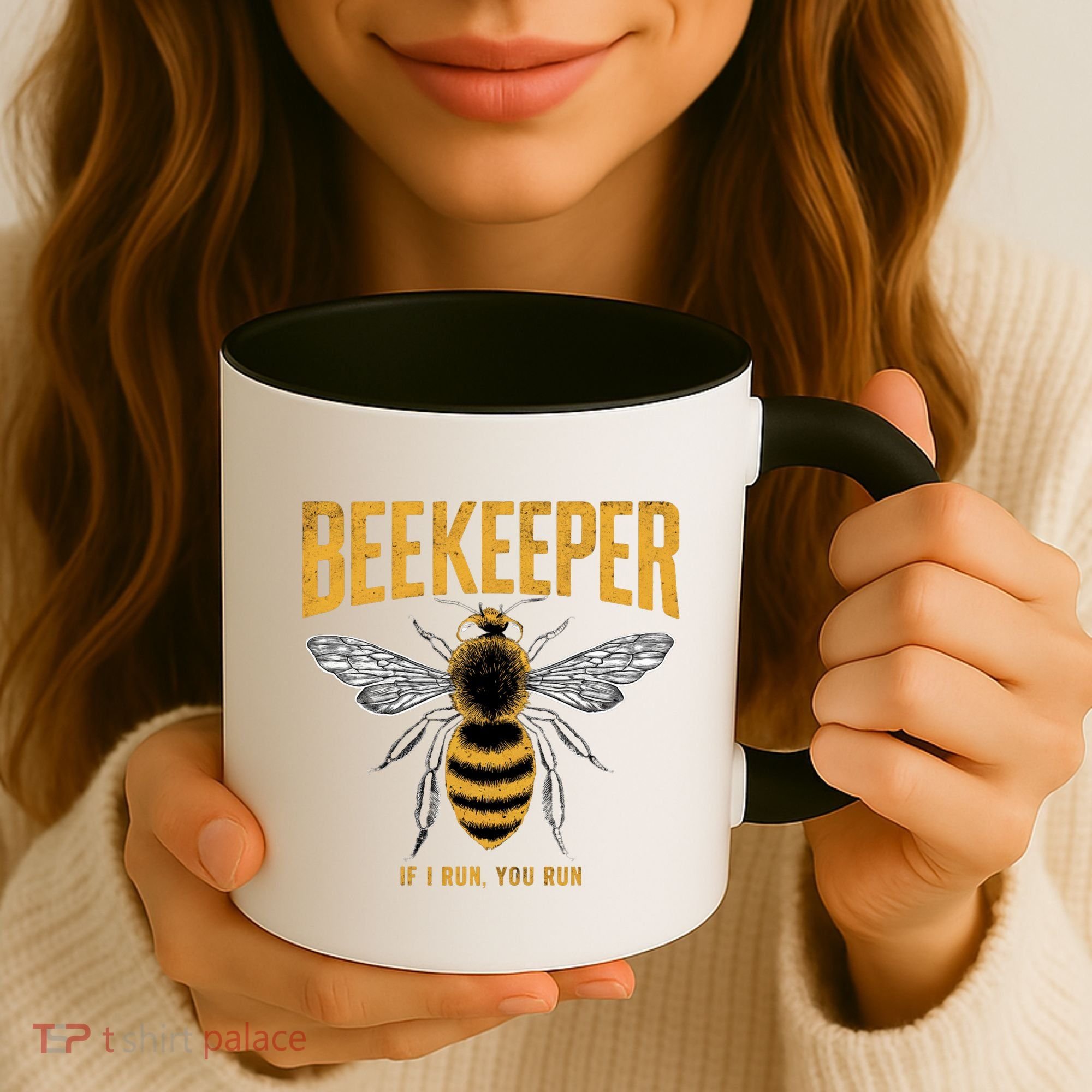 Beekeeper If I Run You Run Bee Keeper Beekeeping Bee Lovers Honeybees Apiculture Coffee Mug
