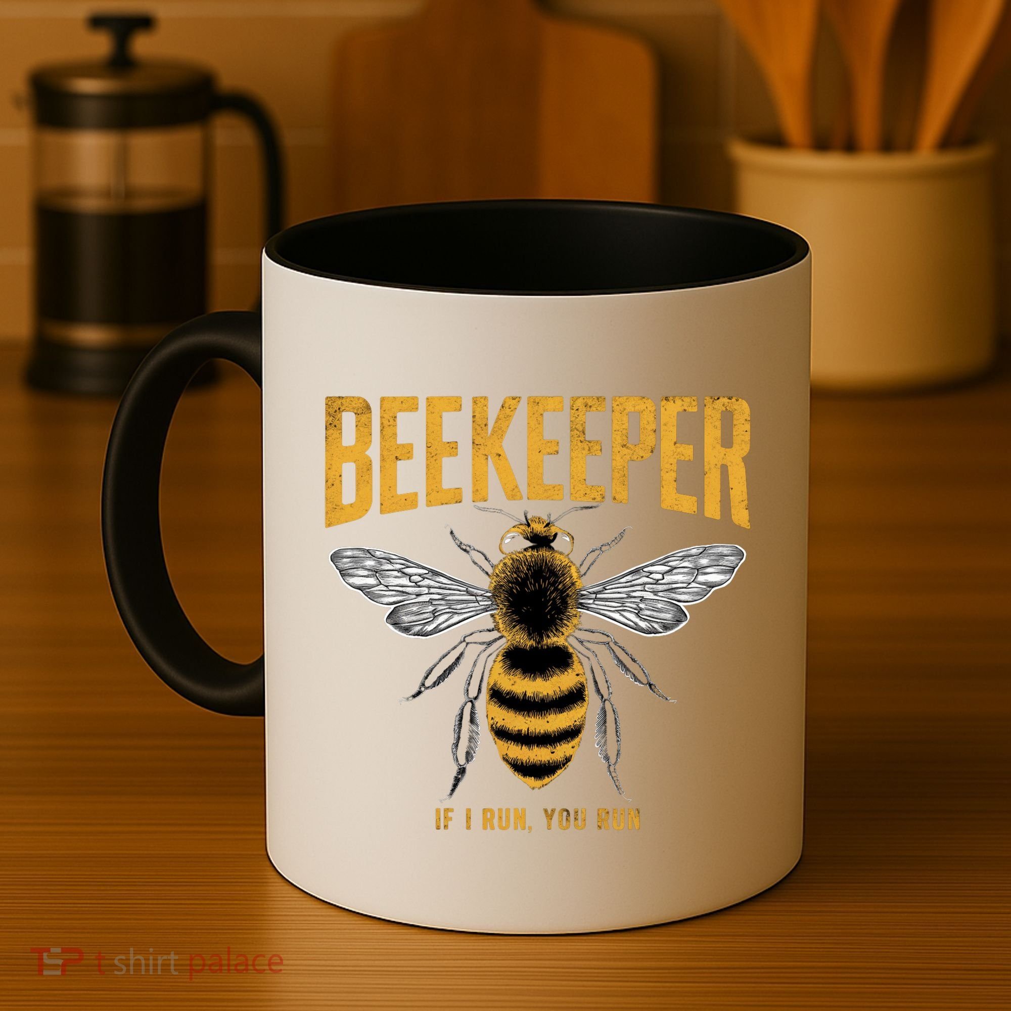 Beekeeper If I Run You Run Bee Keeper Beekeeping Bee Lovers Honeybees Apiculture Coffee Mug
