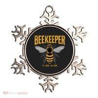 Beekeeper If I Run You Run Bee Keeper Beekeeping Bee Lovers Honeybees Apiculture Ornament thumb 0