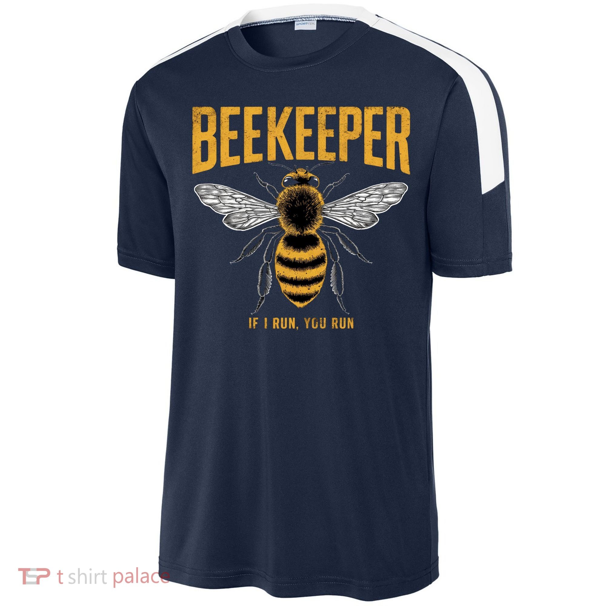 Beekeeper If I Run You Run Bee Keeper Beekeeping Bee Lovers Honeybees Apiculture Sport-Tek Competitor United Soccer Jersey