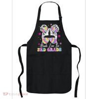 Bruh Im In 3rd Grade Messy Bun First Day Of School Apron thumb 0