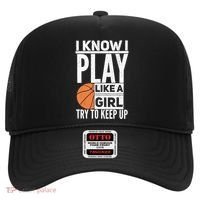 Basketball I Know I Play Like A Try To Keep Up Gift Hat thumb 0