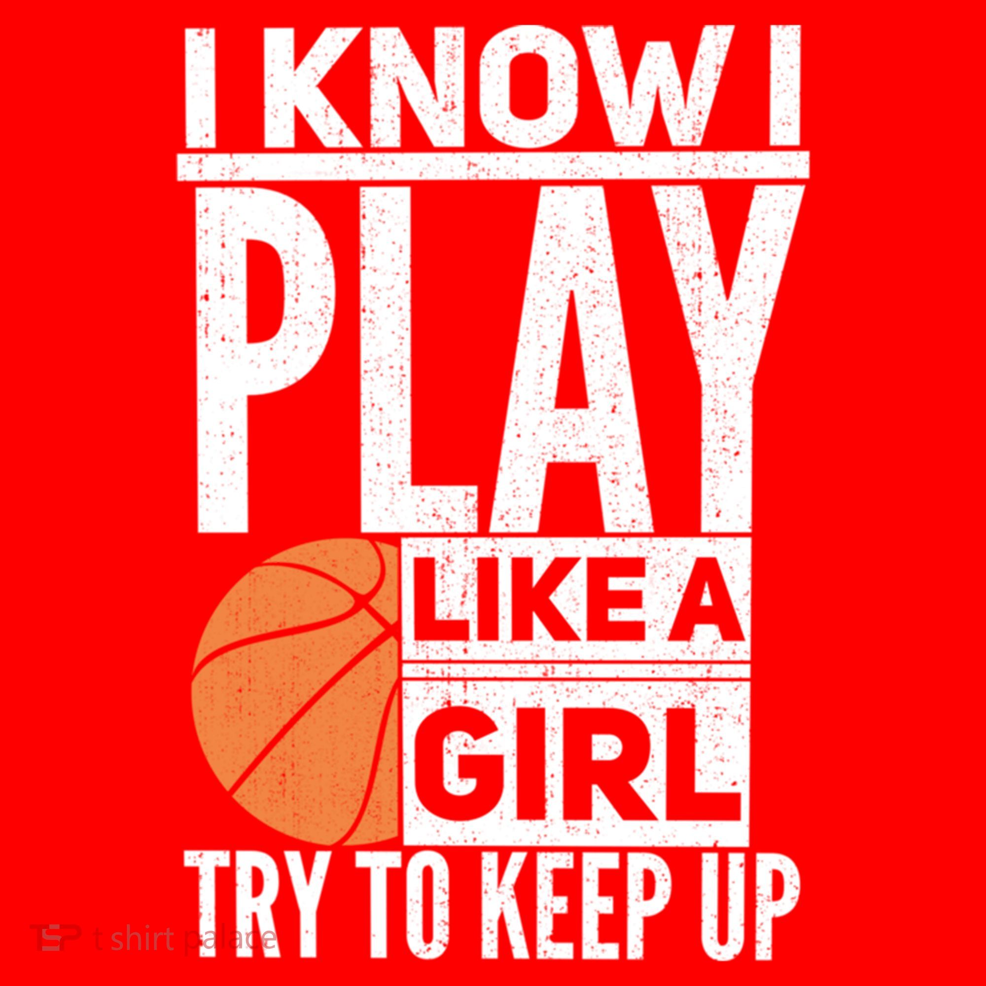Basketball I Know I Play Like A Try To Keep Up Gift Santa Hat