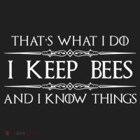 Beekeeper I Keep Bees & I Know Things Beekeeping Bee Tumbler thumb 3