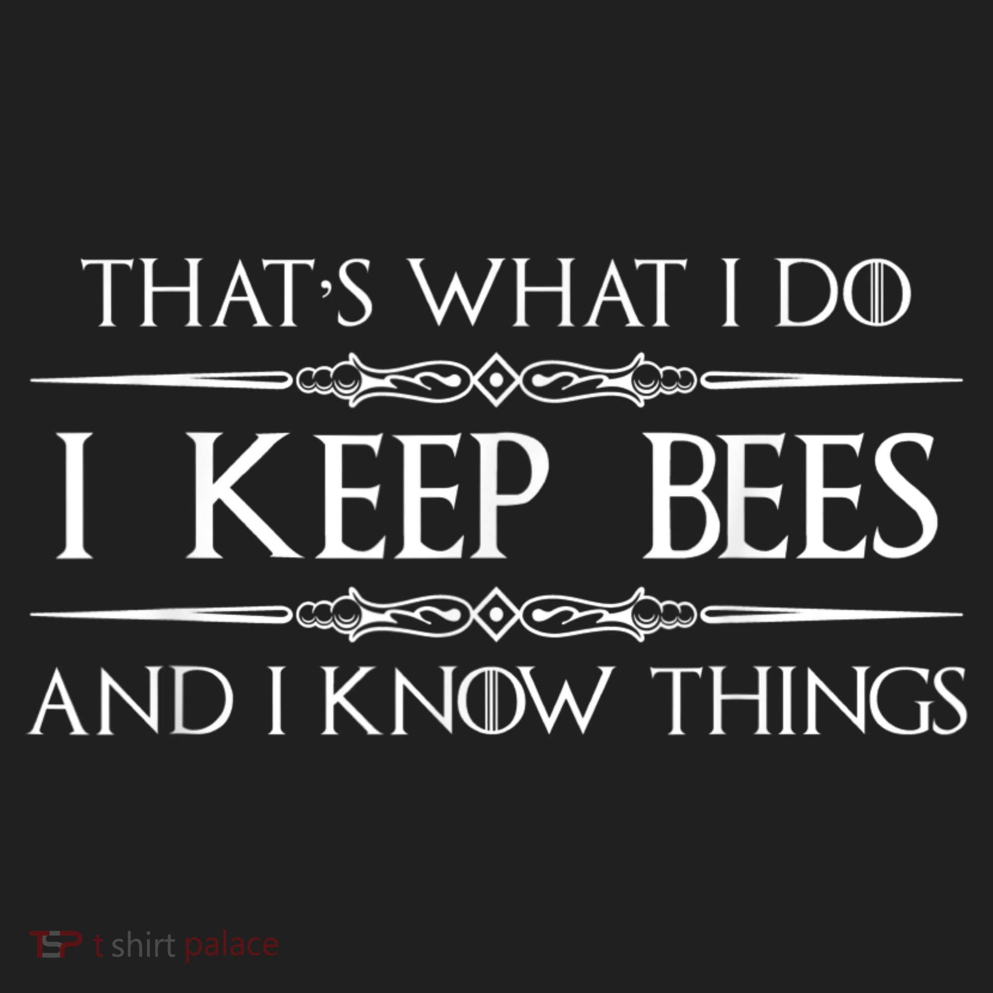 Beekeeper I Keep Bees & I Know Things Beekeeping Bee Golf Towel