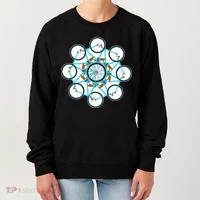 Bike Cycling Pattern Women's Sweatshirt thumb 0