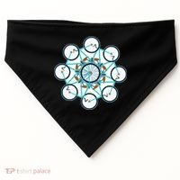Bike Cycling Pattern USA-Made Doggie Bandana thumb 0