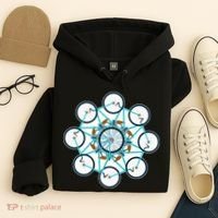 Bike Cycling Pattern Hoodie thumb 4