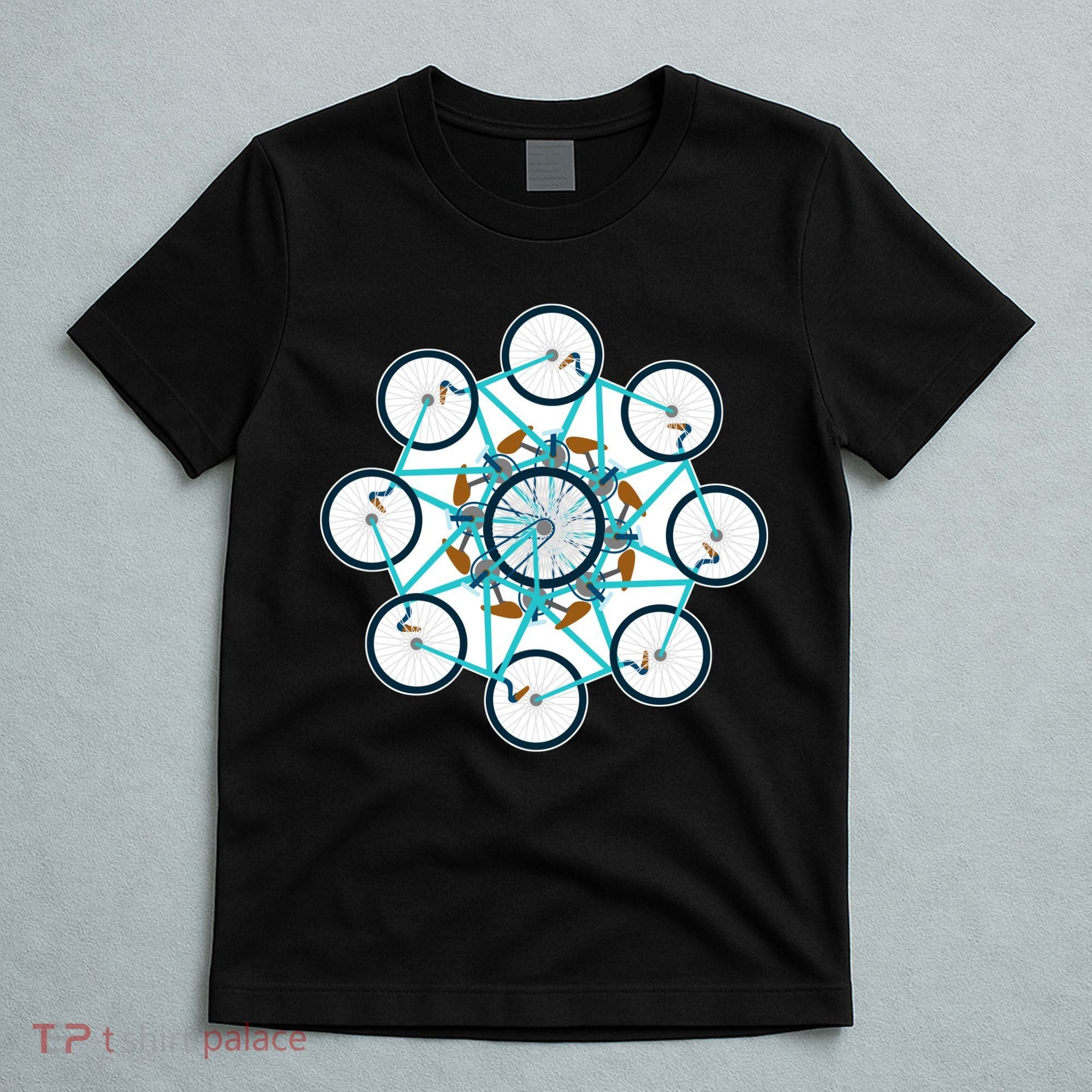 Bike Cycling Pattern T-Shirt