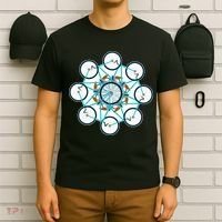Bike Cycling Pattern T-Shirt thumb 6