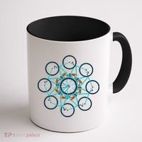 Bike Cycling Pattern Coffee Mug thumb 1