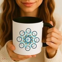 Bike Cycling Pattern Coffee Mug thumb 3
