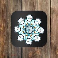 Bike Cycling Pattern Coaster thumb 0