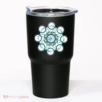 Bike Cycling Pattern Tumbler thumb 0