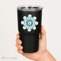 Bike Cycling Pattern Tumbler thumb 2