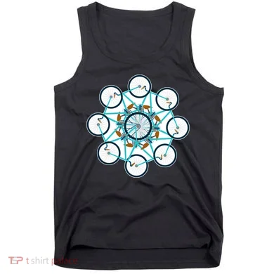 Bike Cycling Pattern Tank Top