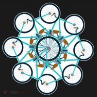 Bike Cycling Pattern Visor thumb 3