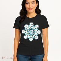 Bike Cycling Pattern Women's T-Shirt thumb 4
