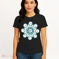 Bike Cycling Pattern Women's T-Shirt thumb 4