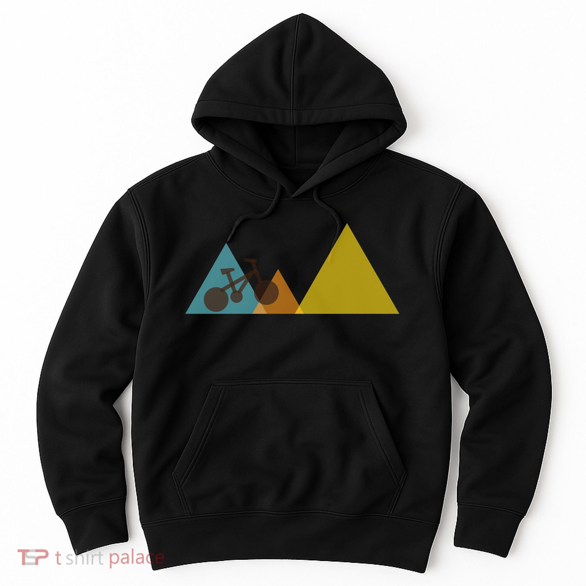Bike Mountain Simple Logo Hoodie