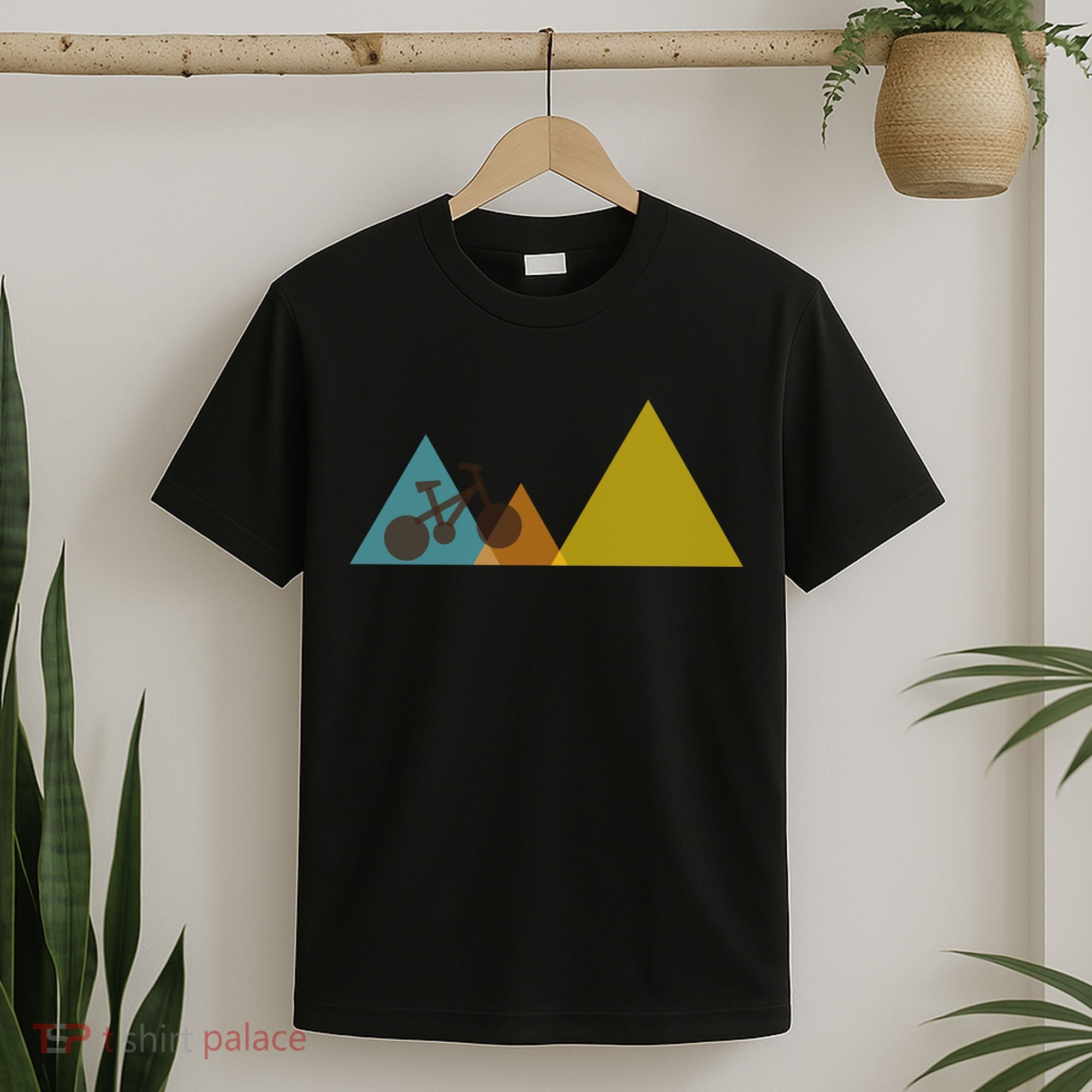Bike Mountain Simple Logo T-Shirt