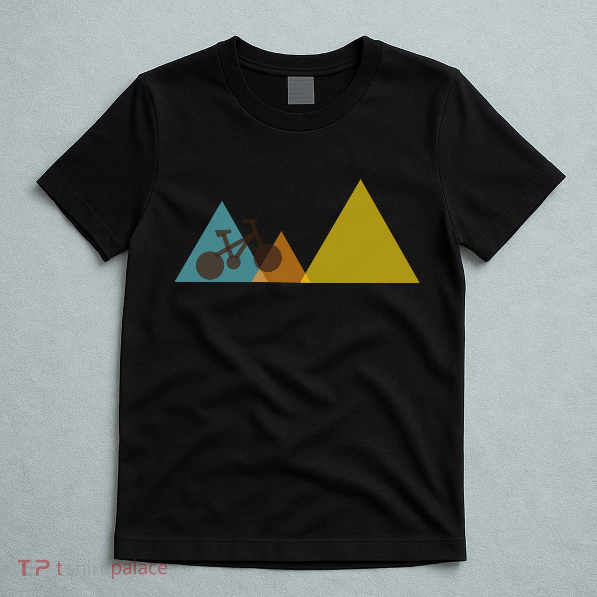 Bike Mountain Simple Logo T-Shirt