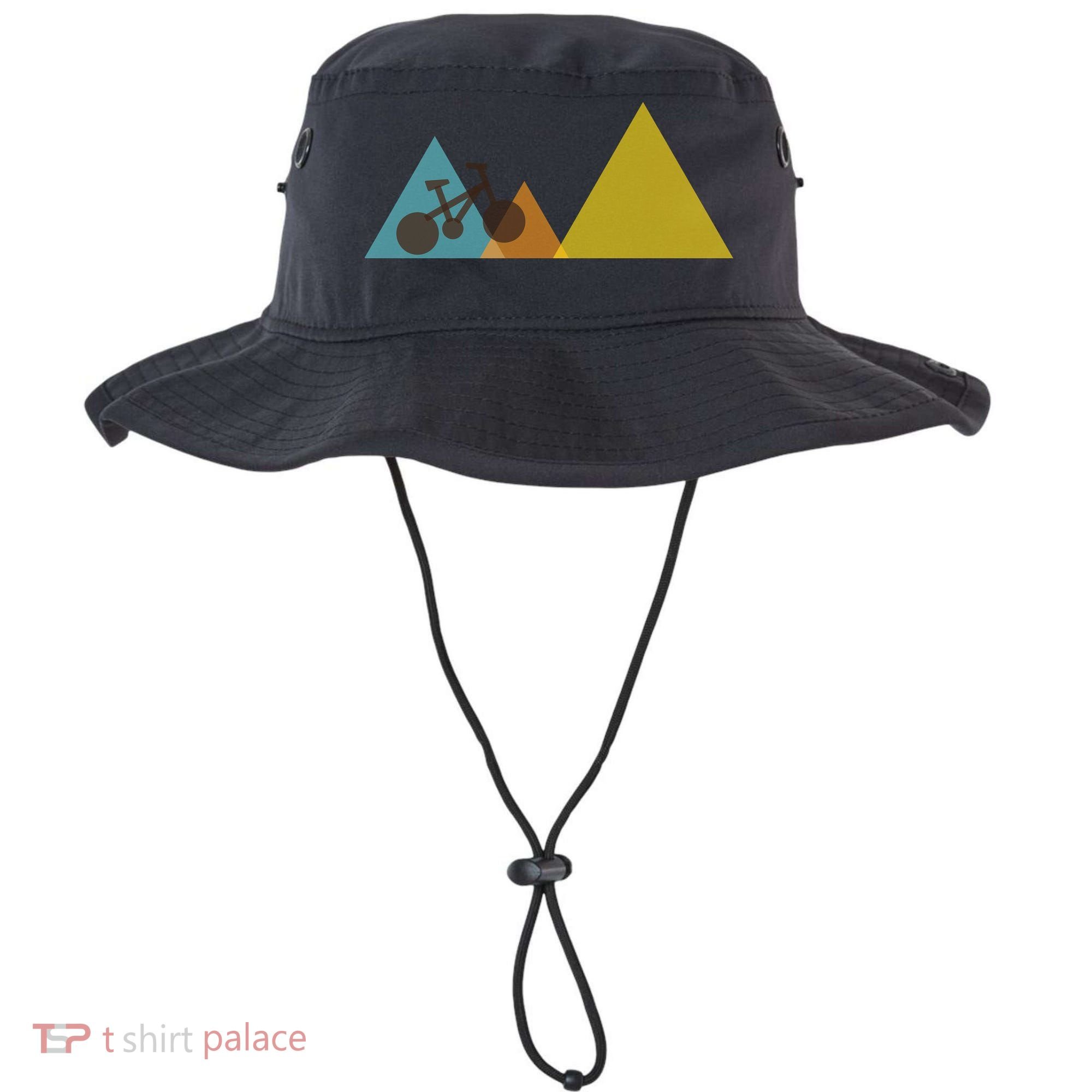 Bike Mountain Simple Logo Bucket Hat