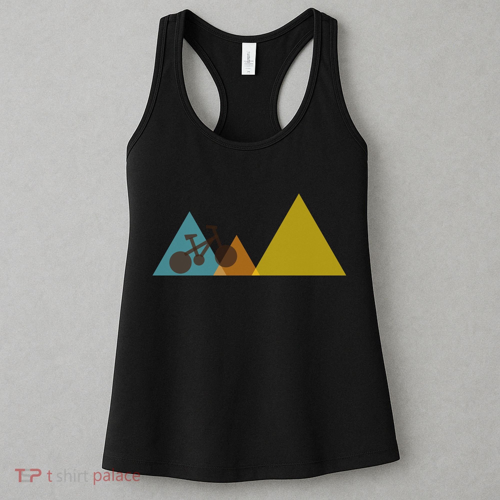 Bike Mountain Simple Logo Women's Tank Top