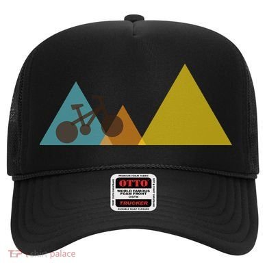Bike Mountain Simple Logo Hat