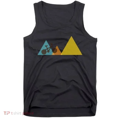 Bike Mountain Simple Logo Tank Top