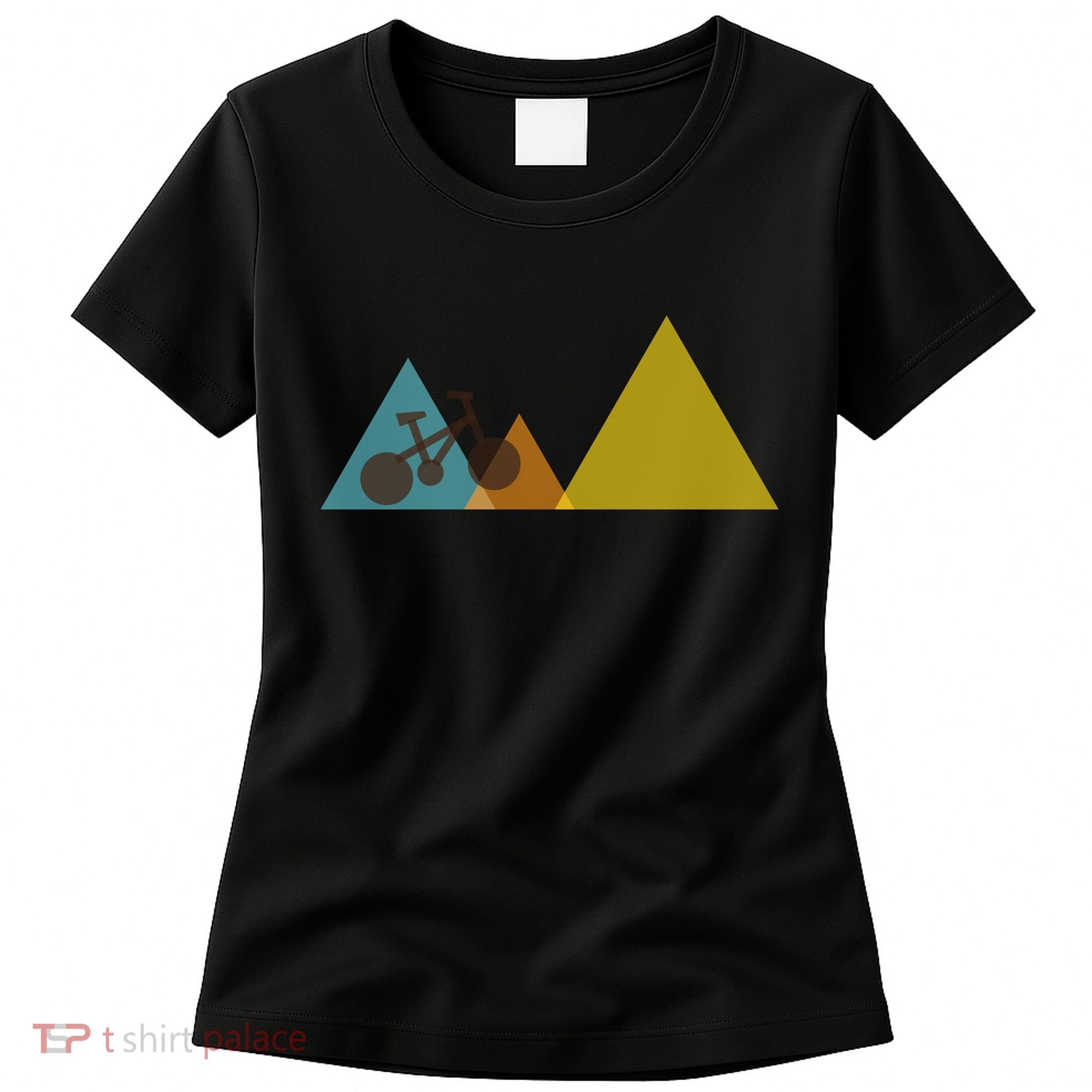 Bike Mountain Simple Logo Women's T-Shirt