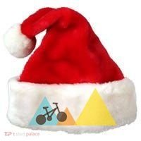 Bike Mountain Simple Logo Santa Hat thumb 0