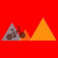 Bike Mountain Simple Logo Santa Hat thumb 1