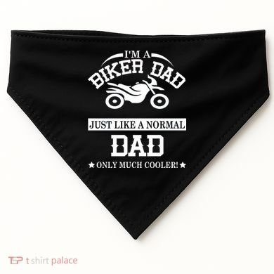 Biker Dad USA-Made Doggie Bandana
