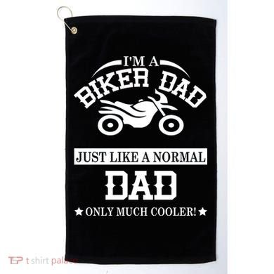 Biker Dad Golf Towel