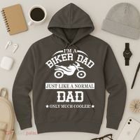 Biker Dad Hoodie thumb 3