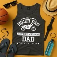 Biker Dad Tank Top thumb 4
