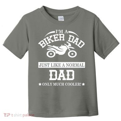 Biker Dad Toddler T-Shirt