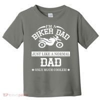 Biker Dad Toddler T-Shirt thumb 0