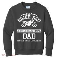 Biker Dad Kids Sweatshirt thumb 0