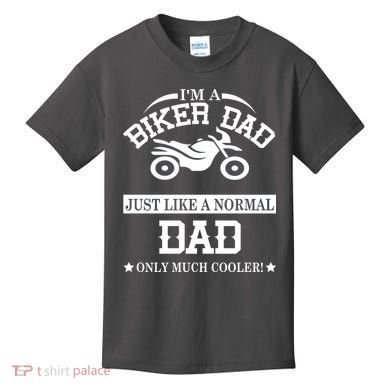 Biker Dad Kids T-Shirt