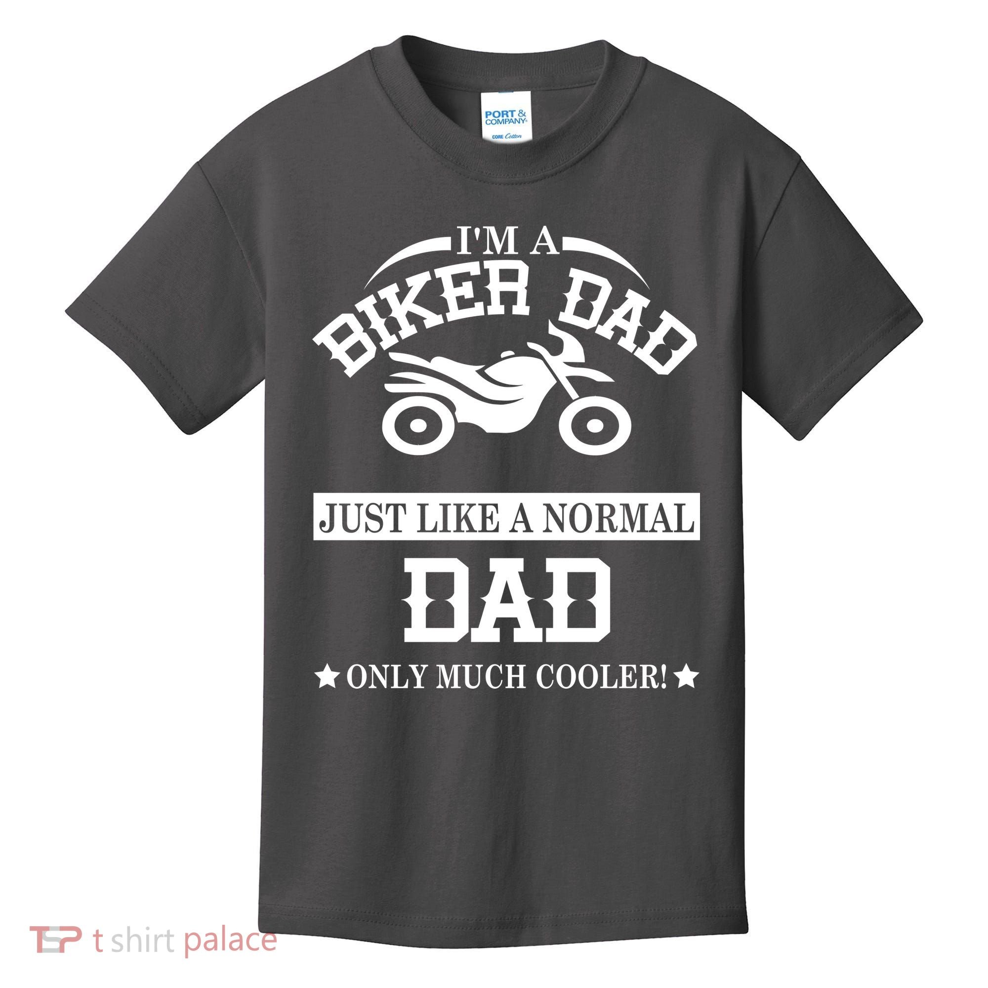 Biker Dad Kids T-Shirt