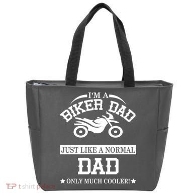 Biker Dad Tote Bag