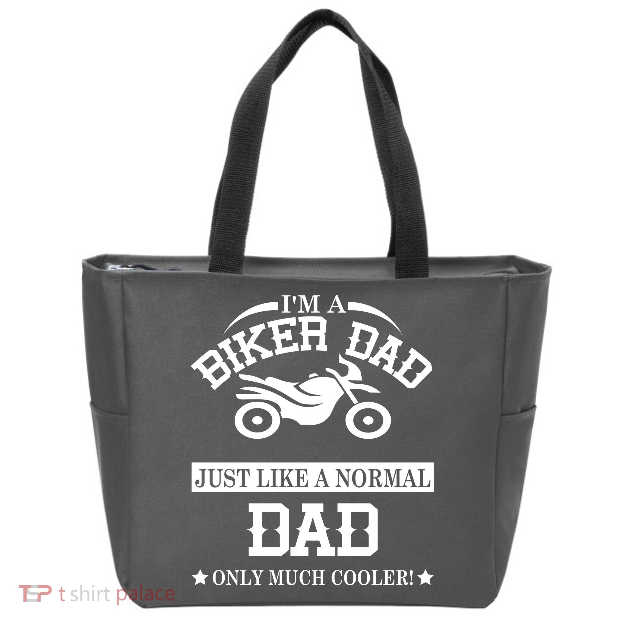 Biker Dad Tote Bag