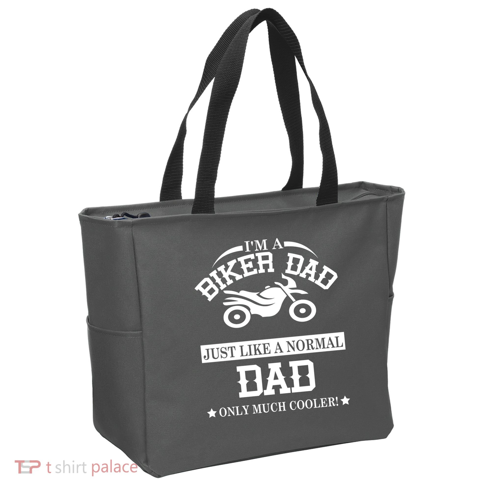 Biker Dad Tote Bag