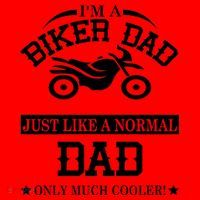 Biker Dad Santa Hat thumb 1