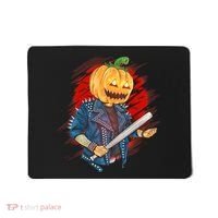 Biker Pumpkin Cool Halloween Mousepad thumb 0