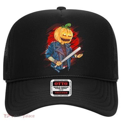 Biker Pumpkin Cool Halloween Hat