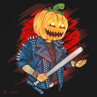 Biker Pumpkin Cool Halloween Visor thumb 3