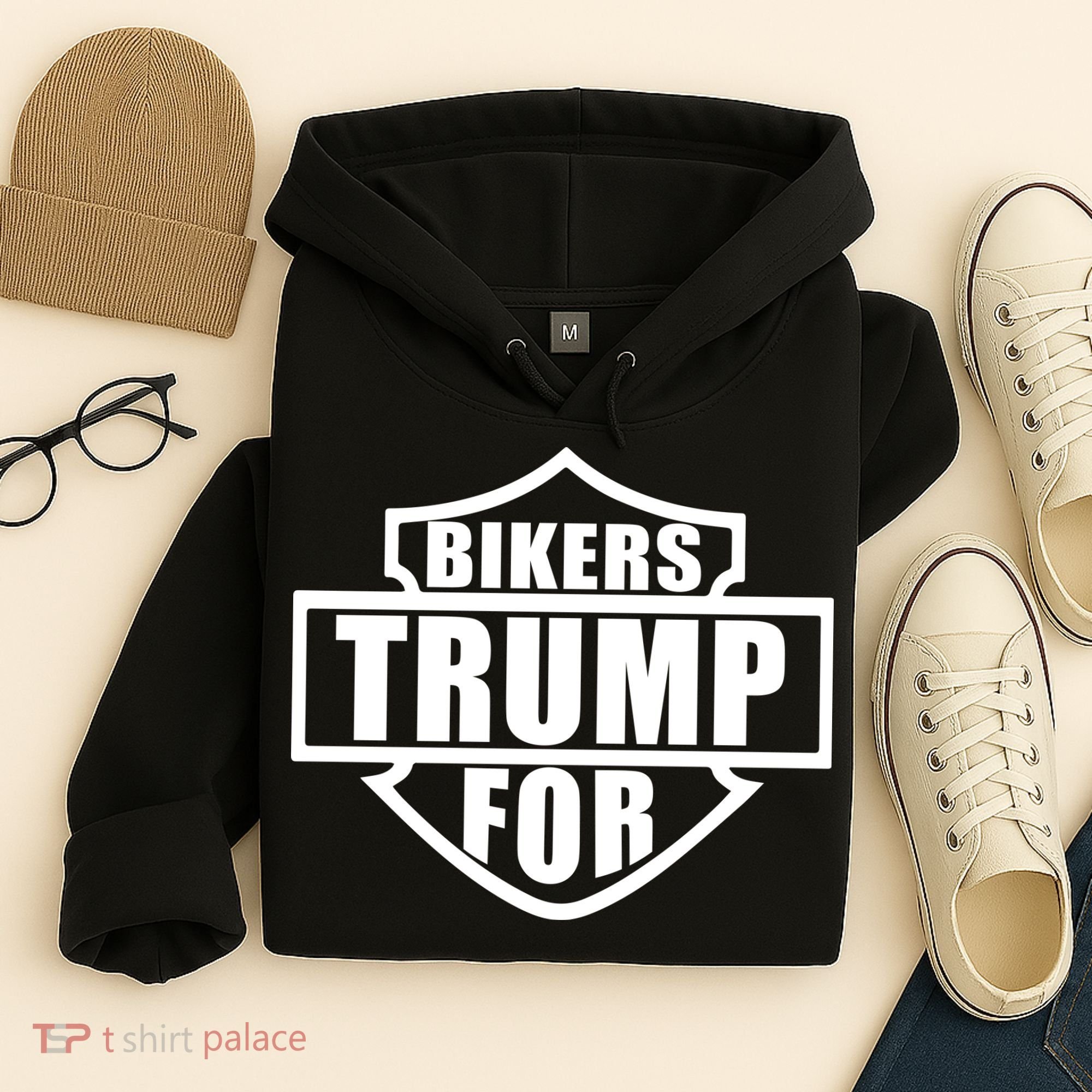 Bikers For Trump Hoodie